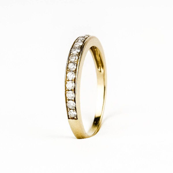 Anillo cintillo oro 18k Italiano