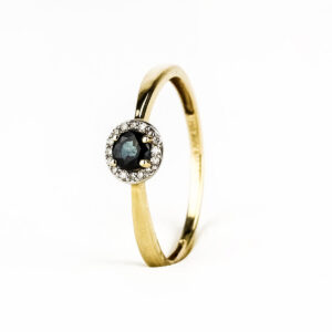 Anillo de oro 18k roseta Italiano