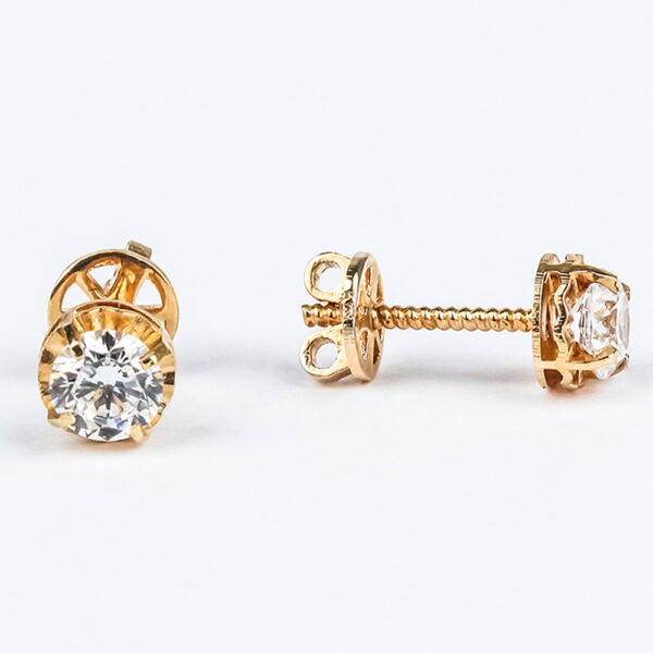 Aros Chatón oro 18k Talla 4