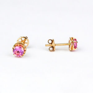 Aros Chatón oro 18k Talla 1