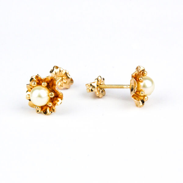 Aros perla cultivada pistilo flor