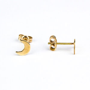 Aros luna 18k