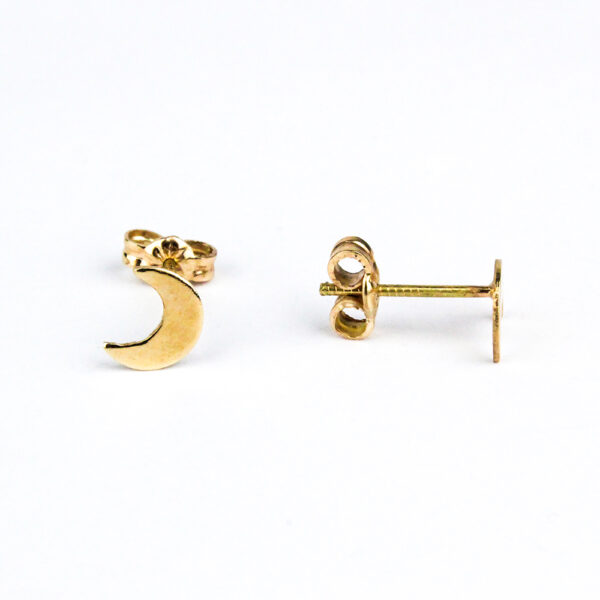 Aros luna 18k