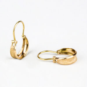 Aros Thompson oro 18k talla 2