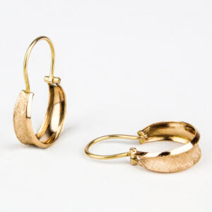 Aros Thompson oro 18k talla 3