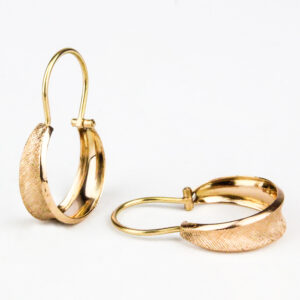 Aros Thompson oro 18k talla 5