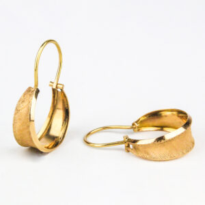 Aros Thompson oro 18k talla 4